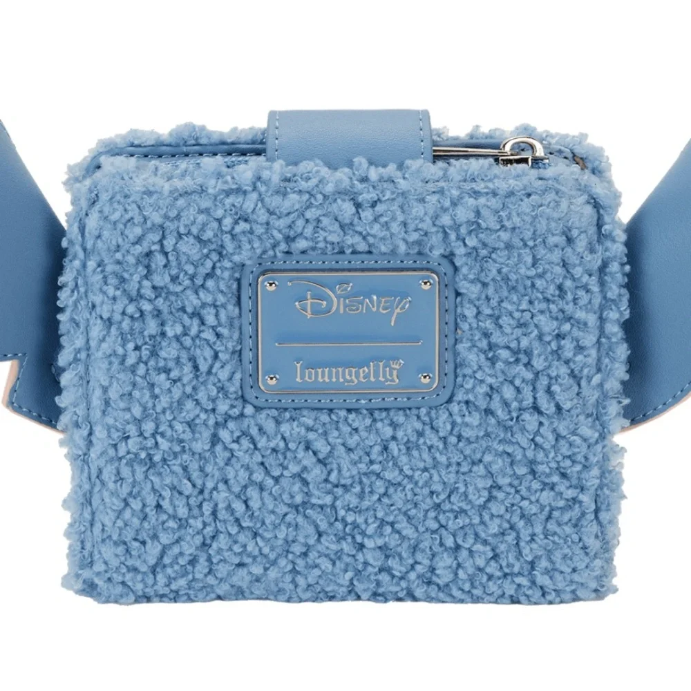 Loungefly Stitch Furry Backpack and Wallet Set - Picture 9 of 11